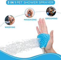 Thumbnail for Aquapaw Dog Washer & Shower Hose (Sprayer & Scrubber in 1) - liquidation.store