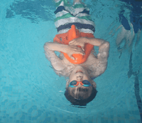 Thumbnail for AquaPlane Kids' 3 - in - 1 Swim Float Aid Kick Board - Blue - liquidation.store