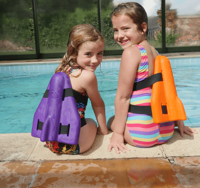 AquaPlane Kids' 3 - in - 1 Swim Float Aid Kick Board - Blue - liquidation.store