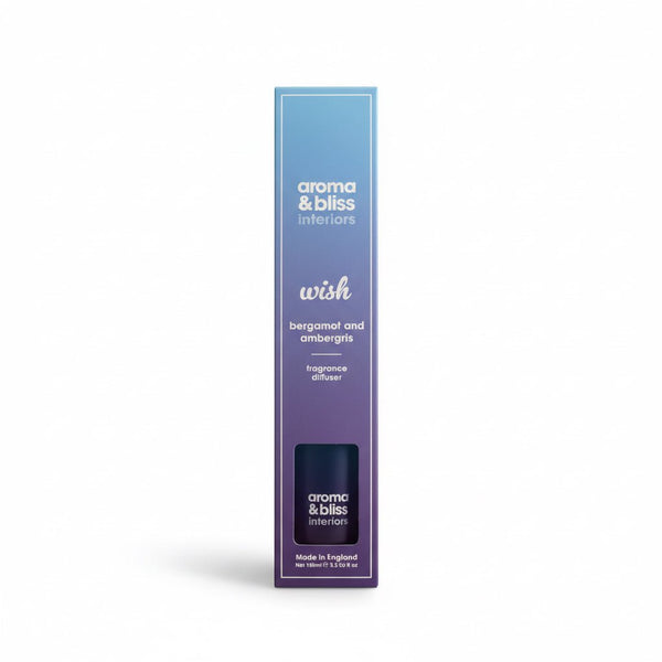 Aroma & Bliss Bergamot and Ambergris Fragrance Diffuser 100ml - liquidation.store