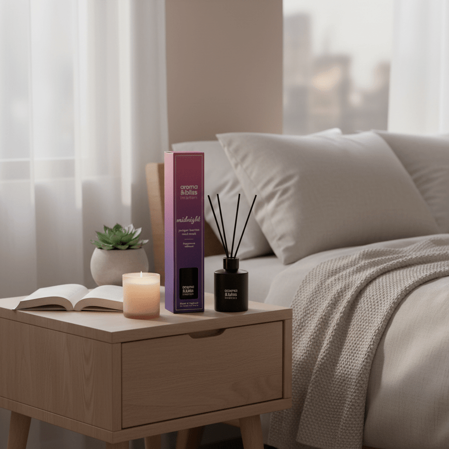 Aroma & Bliss Juniper Berries and Musk Fragrance Diffuser 100ml - liquidation.store