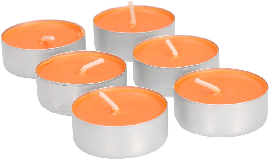 AROME PUR Orange Spice Scented Tealights - (24 Pack) - liquidation.store