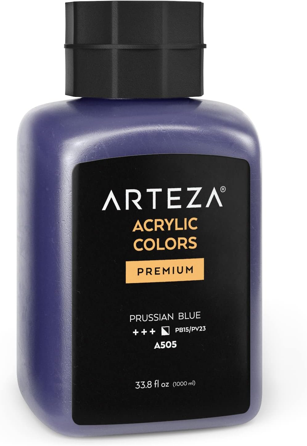 ARTEZA Acrylic Paint A505 Prussian Blue - 1000ml Jar - liquidation.store