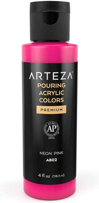 Thumbnail for ARTEZA Acrylic Pouring Paint Set - 118ml Bottles - Set of 4 Blush Tones - liquidation.store