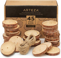 Thumbnail for ARTEZA Art Wood Slices (45 Pieces) - liquidation.store