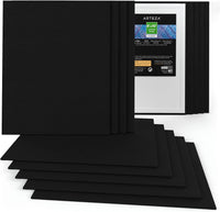 Thumbnail for Arteza Black Paint Canvases - Pack of 14 (8x10 Inches) - liquidation.store