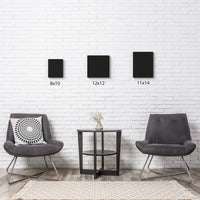 Thumbnail for Arteza Black Stretched Square Canvas - 30x30cm (Pack of 8) - liquidation.store