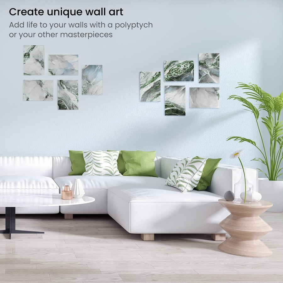 Arteza Canvas Panels For Painting 12" x 16" (30.5 x 40.6cm) - 7 Pack - liquidation.store