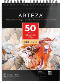 Thumbnail for ARTEZA Drawing Pad - 50 Sheets (20.3 x 25.4cm) - liquidation.store