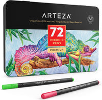 Thumbnail for ARTEZA Fineliner Pens Inkonic - 72 Colours - liquidation.store