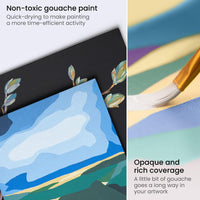 Thumbnail for ARTEZA Gouache Paint - 12 Colours - liquidation.store