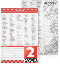 Thumbnail for Arteza Grocery List Magnetic Notepad to Do List - Pack of 2 - liquidation.store