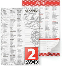 Thumbnail for Arteza Grocery List Magnetic Notepad to Do List - Pack of 2 - liquidation.store