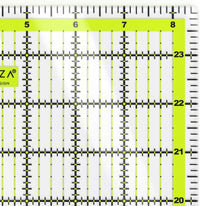 Thumbnail for Arteza Laser Cut Acrylic Quilting Ruler - liquidation.store