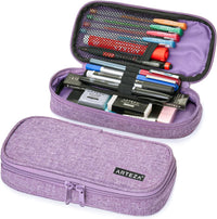 Thumbnail for ARTEZA Lightweight Purple Pencil Case with Zip - liquidation.store