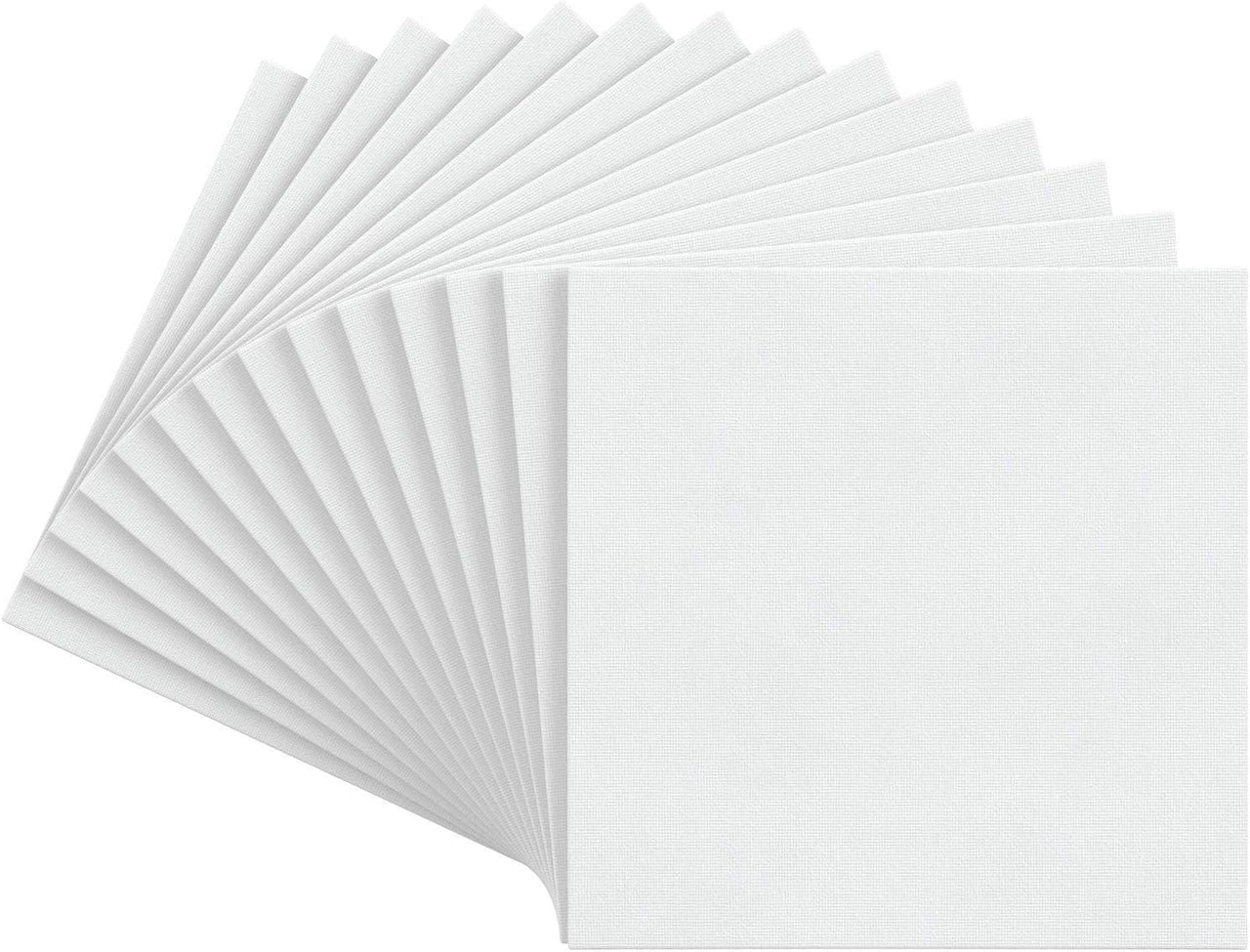 Arteza Paint Canvases 10x10 Inches - (Pack of 14) - liquidation.store