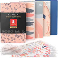 Thumbnail for ARTEZA Pocket Notebooks, Set of 5 (12.7cm x 20.3cm) - liquidation.store