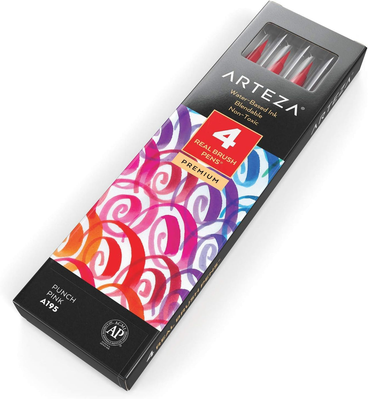 ARTEZA Real Brush Watercolour Pens - Punch Pink - liquidation.store