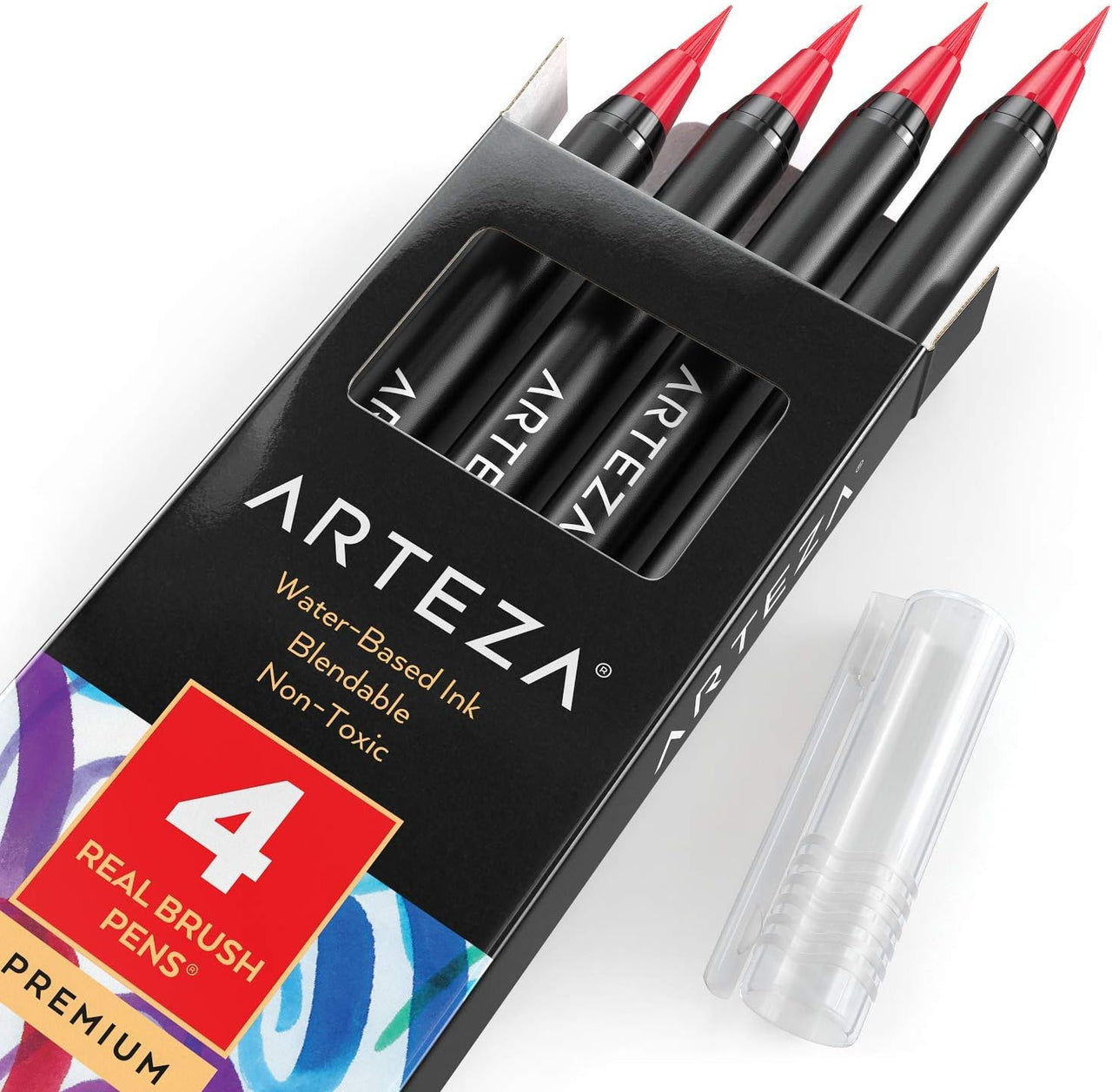 ARTEZA Real Brush Watercolour Pens - Punch Pink - liquidation.store