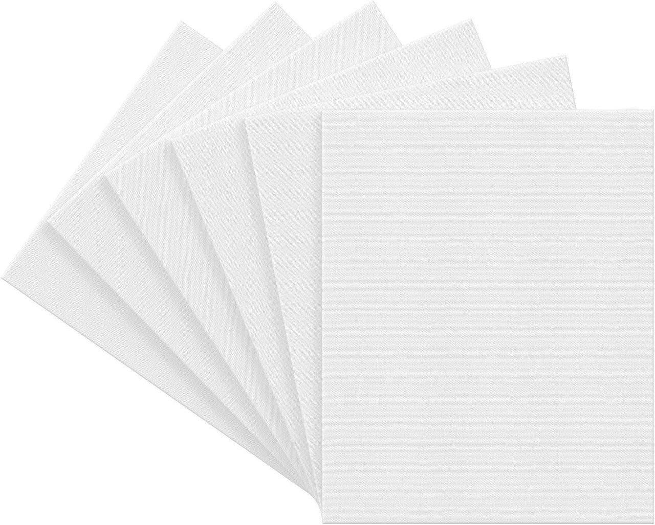 Arteza Stretched Canvas 40.6x50.8cm (16"x20") - 6 pack - liquidation.store