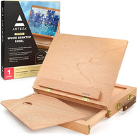 Thumbnail for Arteza Wooden Desktop Easel with Drawer and Palette - liquidation.store