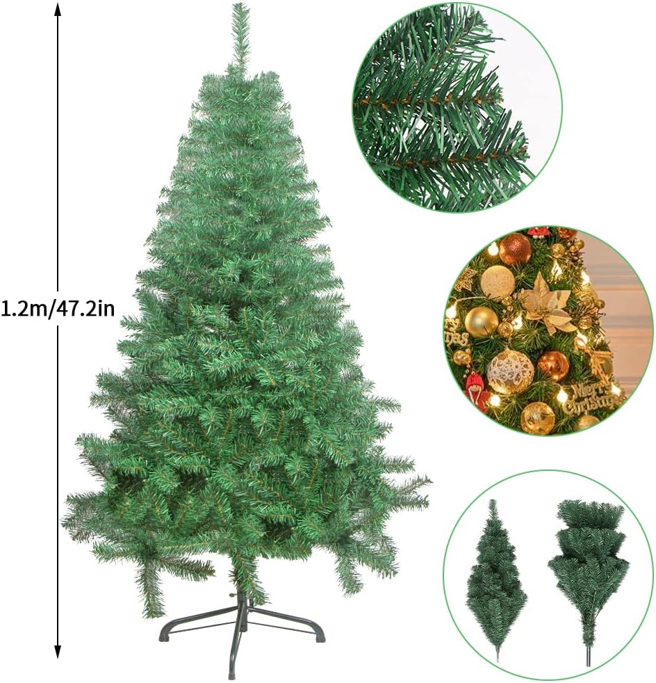 Artificial Christmas Pine Tree 4ft - 320 Tips - liquidation.store