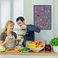 Thumbnail for Atlad & Green 50 Smoothies to Make Scratch Off Poster - liquidation.store