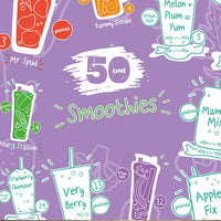 Thumbnail for Atlad & Green 50 Smoothies to Make Scratch Off Poster - liquidation.store