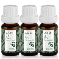 Australian Bodycare Pure Tea Tree Oil - 100% Concentrated & Natural - 10ml x 3 - liquidation.store