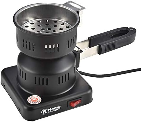 B Home 450W Electric Charcoal Starter – German Standard Hookah Shisha Coal Igniter - liquidation.store