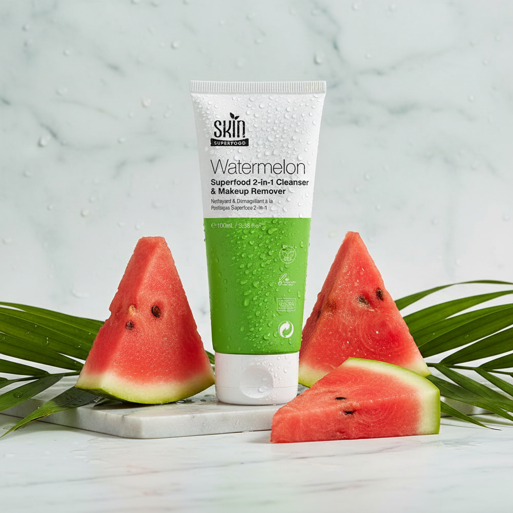 Skin Superfood Watermelon 2-in-1 Cleanser & Makeup Remover 100ml