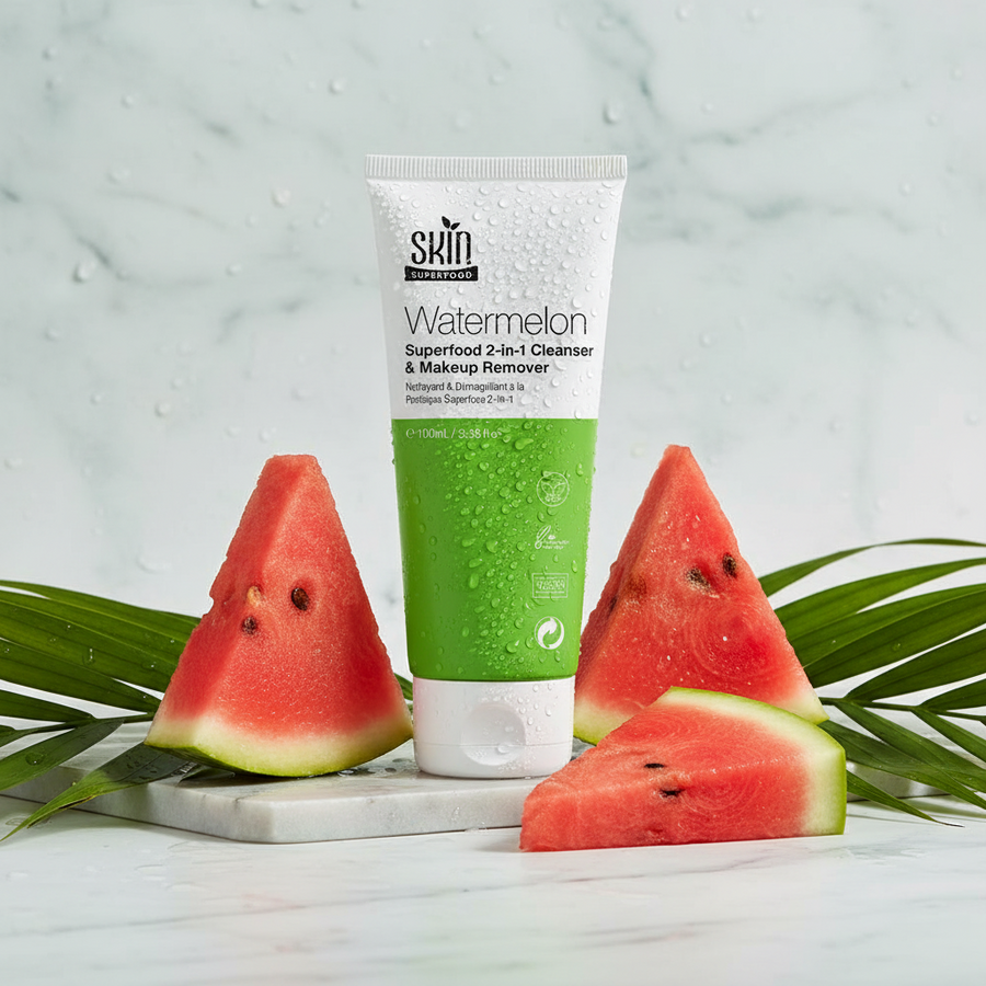 Skin Superfood Watermelon 2-in-1 Cleanser & Makeup Remover 100ml