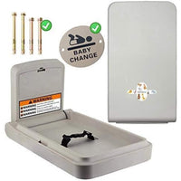 Thumbnail for Baby Changing Station - Wall Mounted Unit Changer Commercial Fold Down - liquidation.store