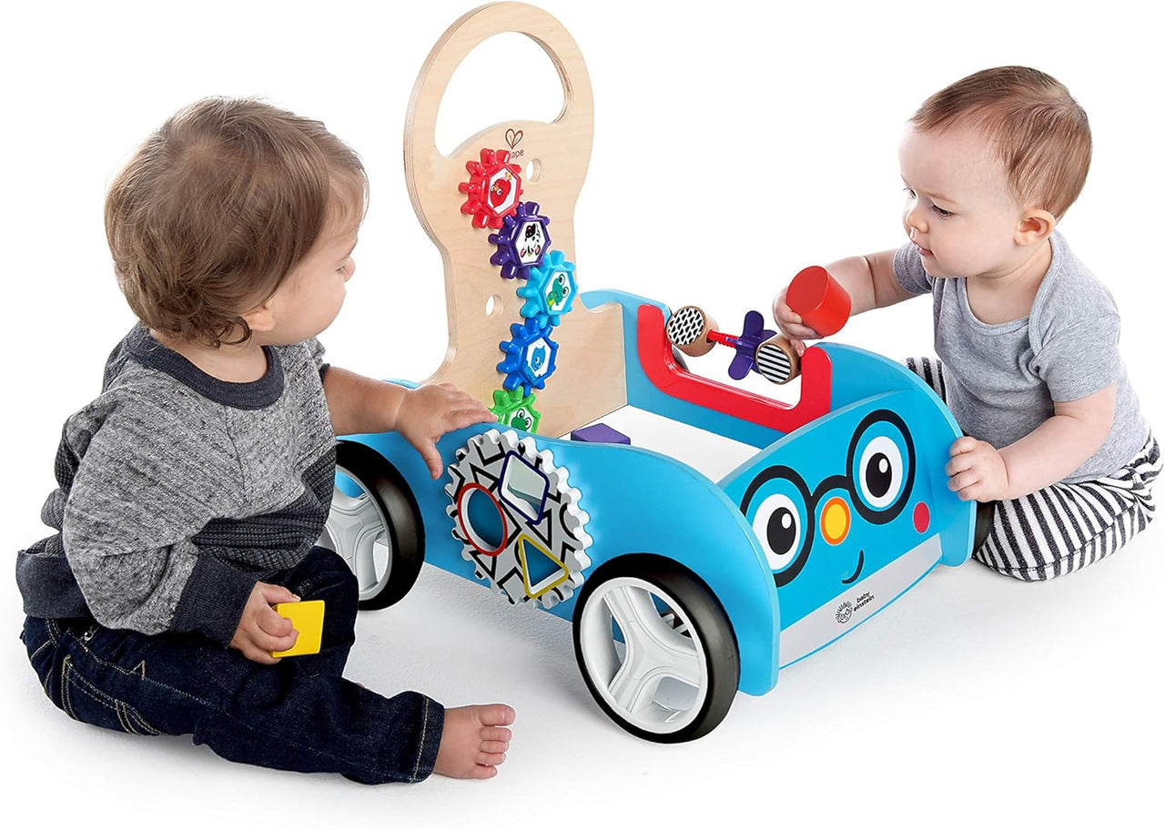 Baby Einstein Discovery Buggy Wooden Activity Walker & Wagon - liquidation.store