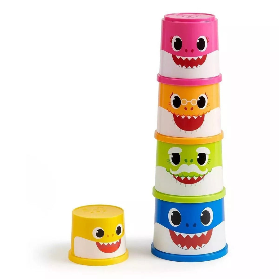 Baby Shark Stack & Play Cups: Set of 5 - liquidation.store