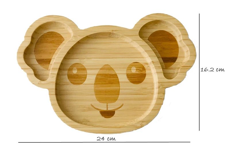 Baby & Toddler Bamboo Suction Plate (Various Designs) - liquidation.store