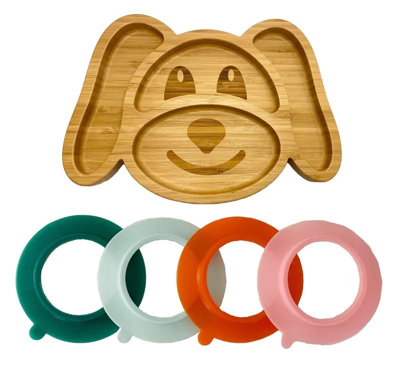 Baby & Toddler Bamboo Suction Plate (Various Designs) - liquidation.store