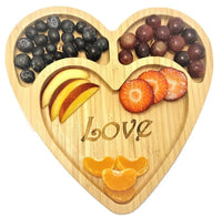 Thumbnail for Baby & Toddler Heart Shaped Bamboo Suction Plate - liquidation.store