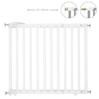 Badabulle Deco Pop Wooden Extending Safety Gate 63.5–106cm