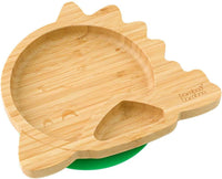 Thumbnail for bamboo bamboo Baby and Toddler Suction Plate - Green Dinosaur - liquidation.store