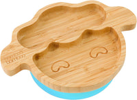 Thumbnail for bamboo bamboo Baby and Toddler Suction Plate Lamb - Blue - liquidation.store