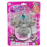 Thumbnail for Beauty Girl Princess Tiara & Jewellery Play Set - 3Y+ - liquidation.store