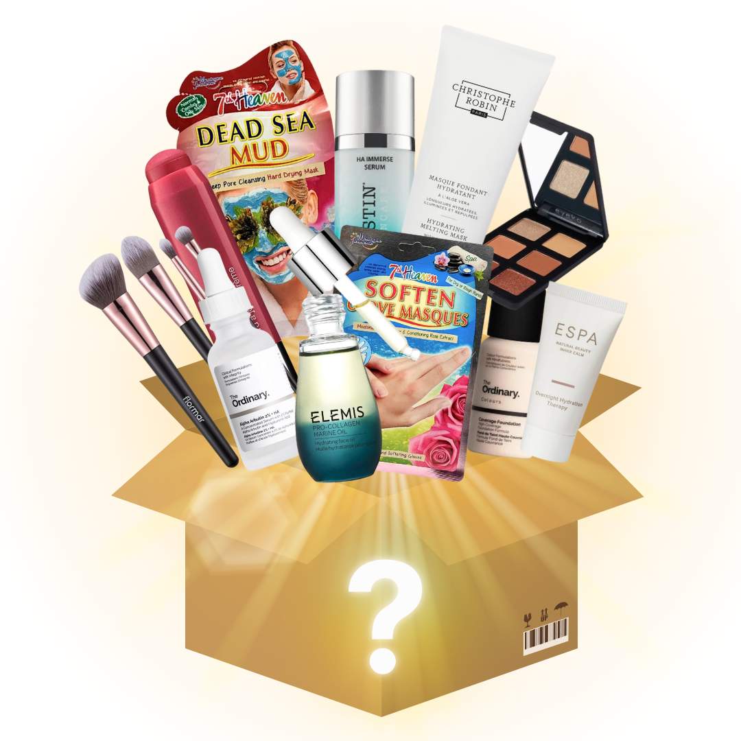 Beauty Mystery Box - Beauty, Haircare, Serums, Cosmetics & More! Ideal beauty stocking fillers - liquidation.store