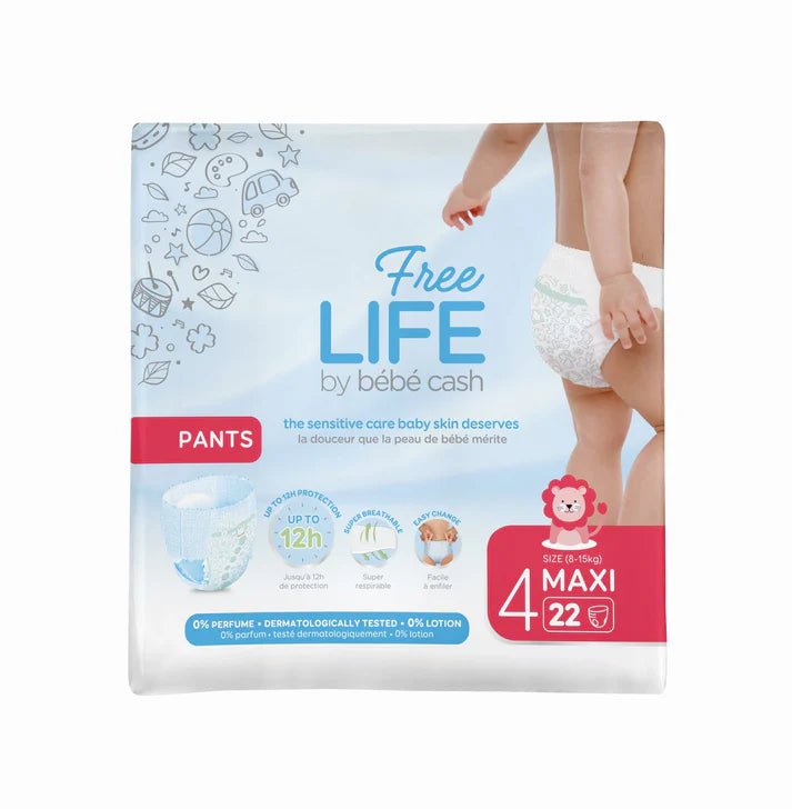 Bebe Cash Free Life Baby/Toddler Pants Maxi T4 8 - 15 kg - liquidation.store