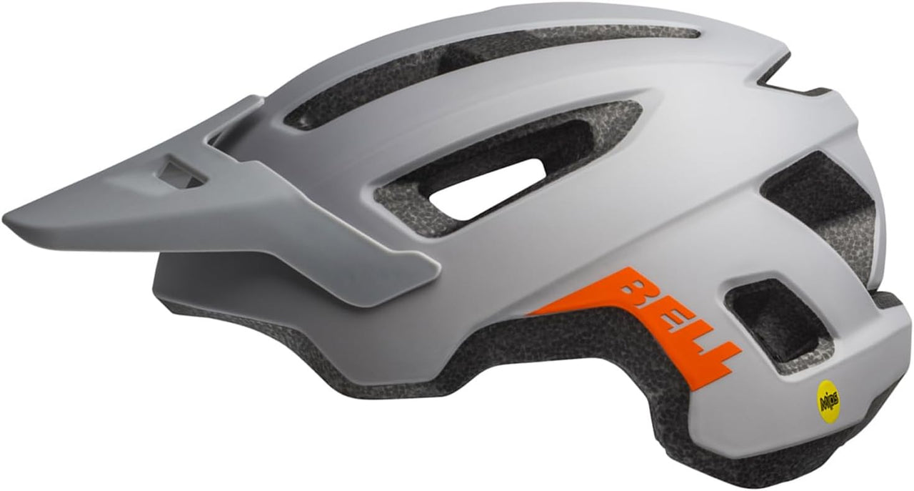 bell mens bike helmets BELL Men's Nomad Mips MTB Bicycle Helmet Matte Grey – liquidation.store