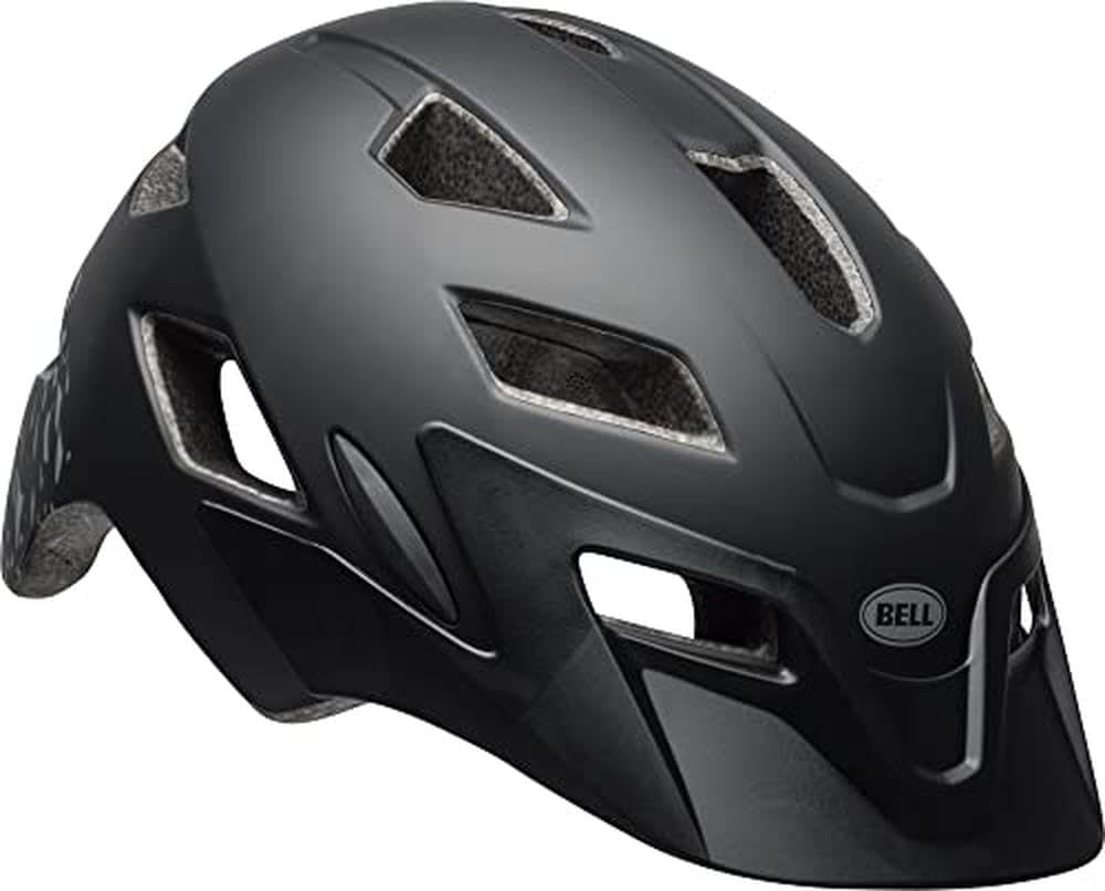 BELL Sidetrack Child Helmet 2022: Matte Black - liquidation.store