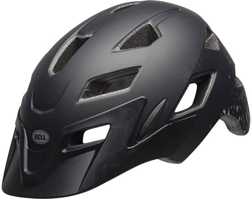 BELL Sidetrack Child Helmet 2022: Matte Black - liquidation.store