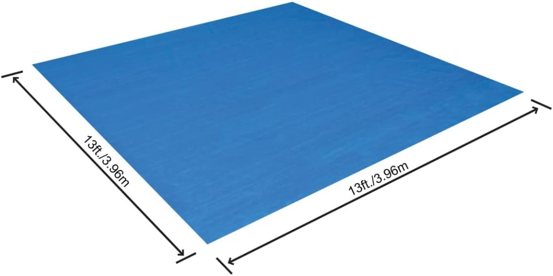 Bestway Swimming Pool Floor Protector 13 x 13 ft - Blue - liquidation.store