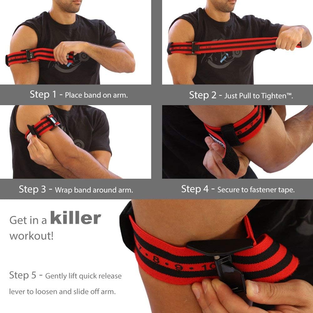 BFR BANDS Blood Flow Restriction Bands - liquidation.store