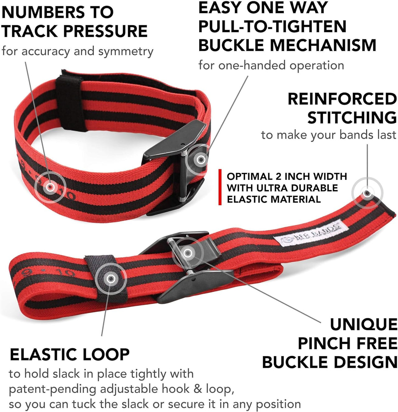 BFR BANDS Blood Flow Restriction Bands - liquidation.store